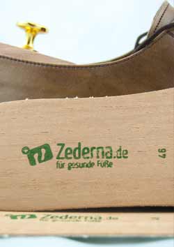 Zedernsohlen Einlegesohlen Zedernholzsohlen Gegen Fußgeruch Perforierte 